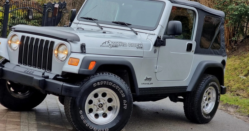 Jeep Wrangler cena 72600 przebieg: 223000, rok produkcji 2004 z Dynów małe 742